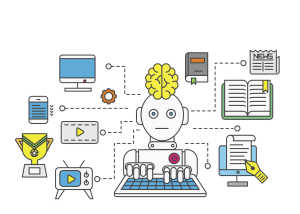 L'intelligence artificielle incontournable dans les résultats hiérarchiques des moteurs de recherche.