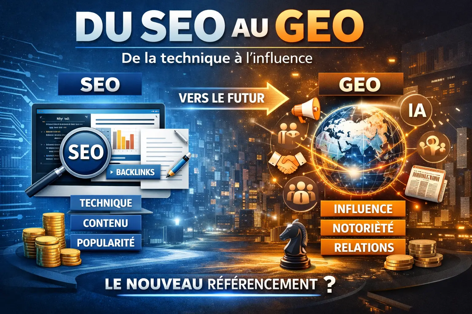 SEO, GEO et influence digitale